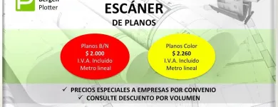La imagen 6 de la Empresa CENTRO DE PLOTEO - BERGEN PLOTTER Ploteo de Planos en Santiago RM