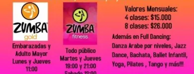La imagen 2 de la Empresa ESCUELA DE DANZA FULL DANCING Yoga en Santiago RM