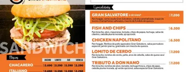 La imagen 1 de la Empresa GRAN SALVATORE SANDWICHES EN GENERAL en Huechuraba RM