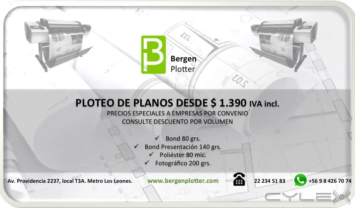 La imagen 7 de la Empresa CENTRO DE PLOTEO - BERGEN PLOTTER